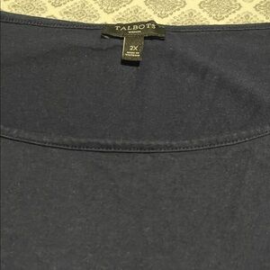 Talbots Deep Blue Women's Top